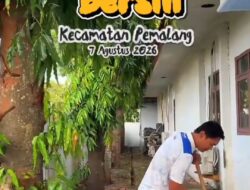 Jumat Bersih, Warga Kecamatan Pemalang Kompak Jaga Kebersihan Lingkungan Jelang Kemerdekaan RI
