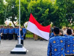 Semangat Kemerdekaan Membara, Pemcam Pemalang Gelar Upacara HUT ke-81 RI Penuh Khidmat