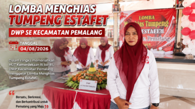 Kreativitas dan Kekompakan Warnai Lomba Menghias Tumpeng Estafet DWP Kecamatan Pemalang