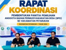 Camat Petarukan Perkuat Koordinasi Desa untuk Pemilihan Anggota BPD