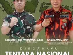 Hadir di Upacara HUT TNI ke-81 Kodim 0711/Pemalang, H. Aris Ismail Tekankan Sinergitas Pemuda, DPRD, dan TNI