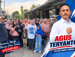 Jelang Pilkades Taman, Gelombang Dukungan Agus Feriyanto Semakin Menggema